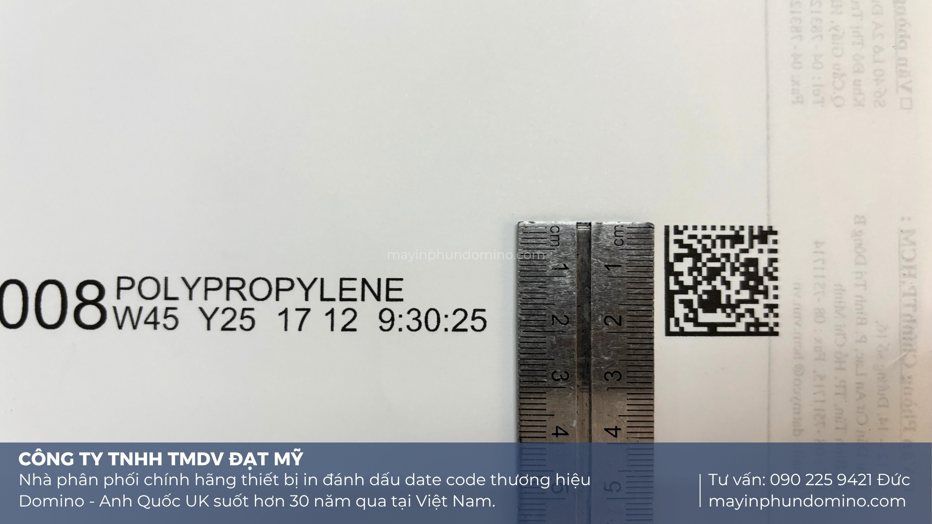 máy in phun barcode sản phẩm