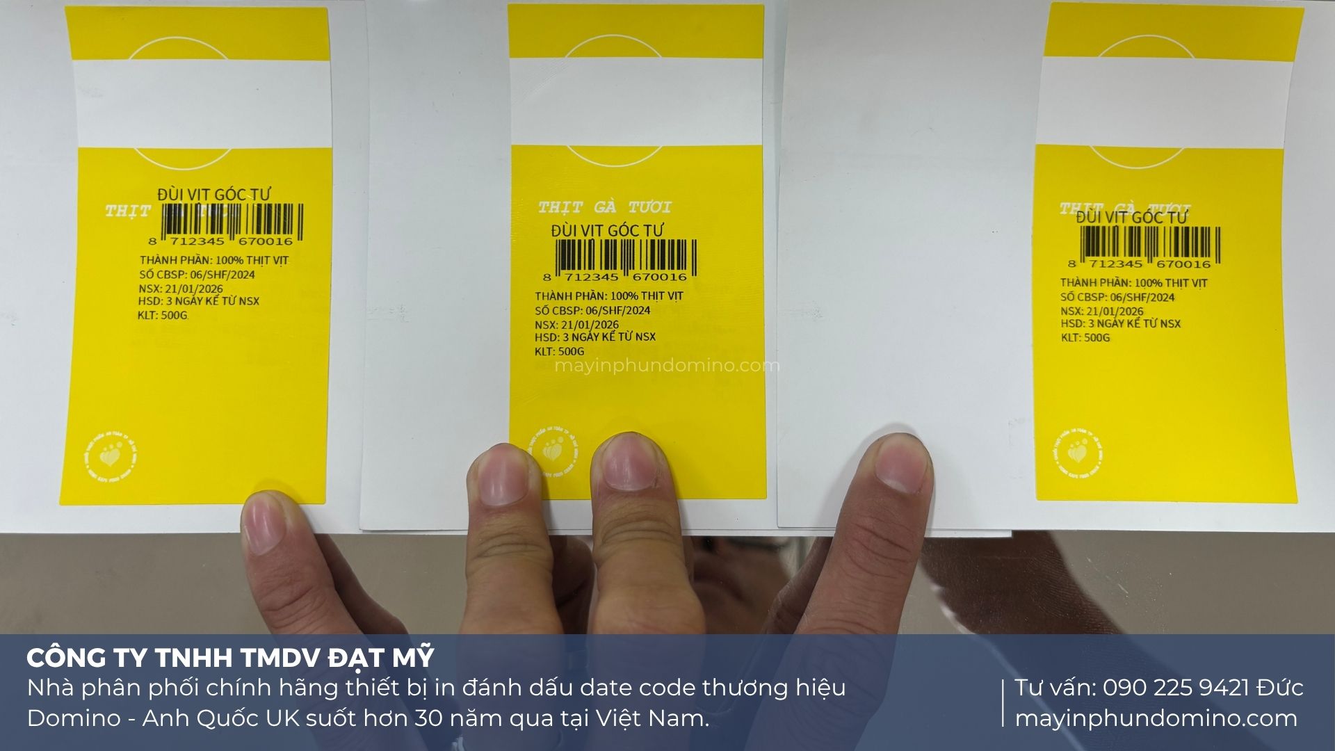 mẫu nameplate in thông tin barcode nhãn