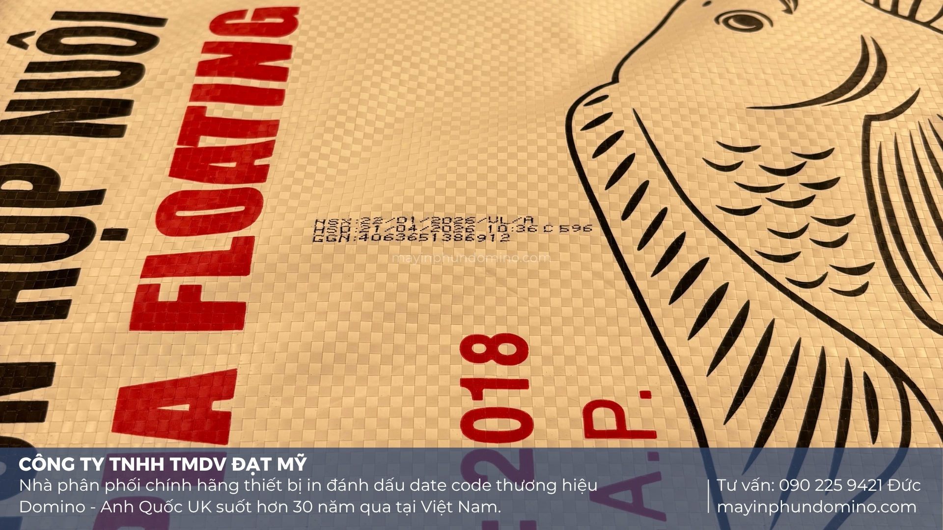 in lô date bao thức ăn thuỷ sản thức ăn chăn nuôi